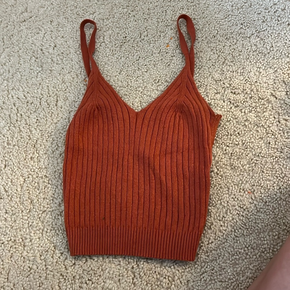 ribbed xs tank top